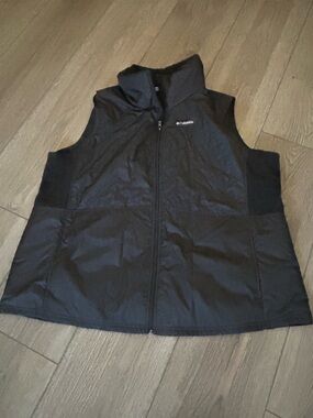 Columbia Women’s Mix It Around Vest III Plus Size Black Full Zip Lightweight 3X